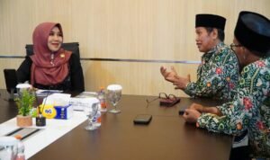 Ning Lia terima aspiraai FKPQ Jatim Guru Ngaji Wadul Belum Terima Bantuan Provinsi, FKPQ Jatim Sampaikan Aspirasi ke Ning Lia