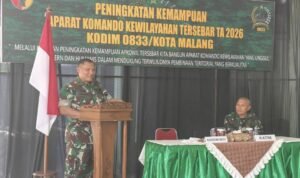 Peningkatan Kemampuan Anggota Kodim 0833 Kodim 0833 Malang Asah Kemampuan Babinsa Kuasai Lima Kemampuan Teritorial