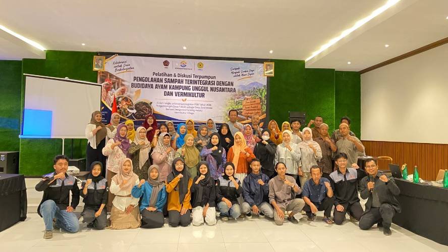 UMM dan UNILU Dorong Desa Tukum Jadi Zero Waste lewat Vermikultur