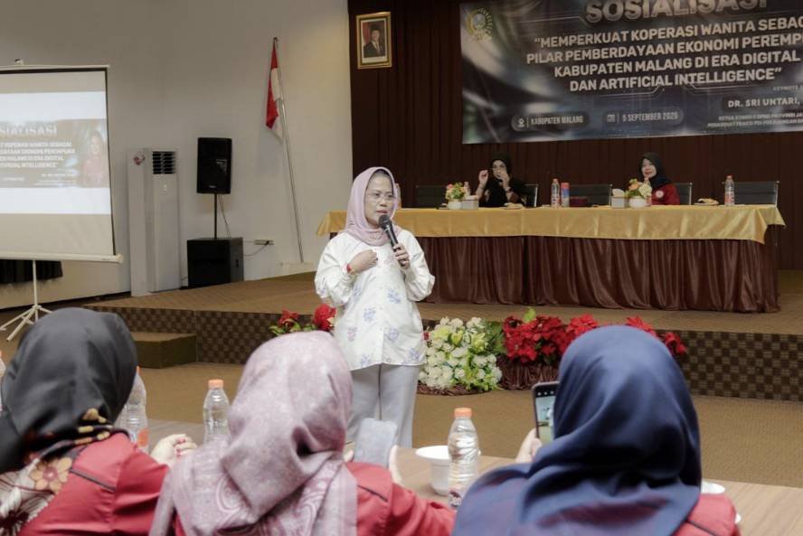 Sri Untari Dorong Pengurus Kopwan Malang Raya Adaptif terhadap AI dan Waspadai Kejahatan Siber