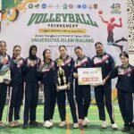 SMAN 1 Turen Tembus Empat Besar Volleyball Tournament UNISMA