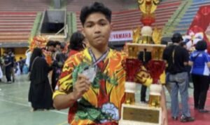 Adika Galih Da Costa Bawa SMAN 6 Malang Raih Medali Silver di Ajang Barongsai