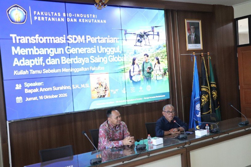 Anom Surahno FBiPK UB Bekali Mahasiswa Hadapi Dunia Kerja, Anom Surahno Tekankan Kompetensi