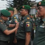 Dandim 0833 Pimpin Sertijab Danramil dan Perwira Staf, Lepas Prajurit Pindah Satuan