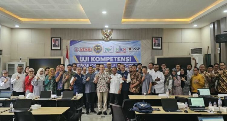 PT Utama Lestari Indonesia Gelar Uji SKK Konstruksi, 40 Peserta Ikuti Sertifikasi Jenjang 7