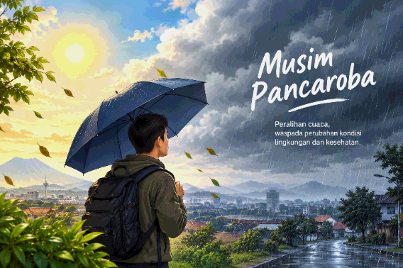 Panas Terik hingga Hujan Mendadak, Lima Hal yang Perlu Diwaspadai Saat Pancaroba