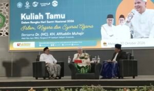 Kuliah Tamu Hari Santri di Pascasarjana Unisma, KH Afifuddin Muhajir Bahas Relasi Islam dan Negara