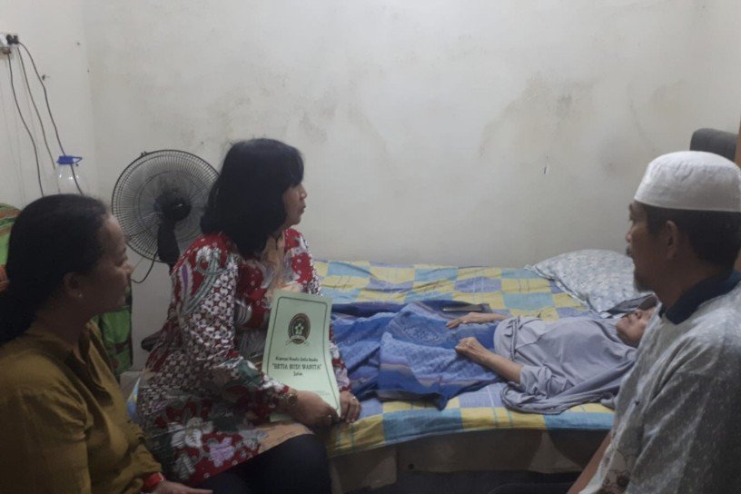 Kopmen SBW Malang Salurkan Bantuan dan Keringanan bagi Anggota yang Sakit