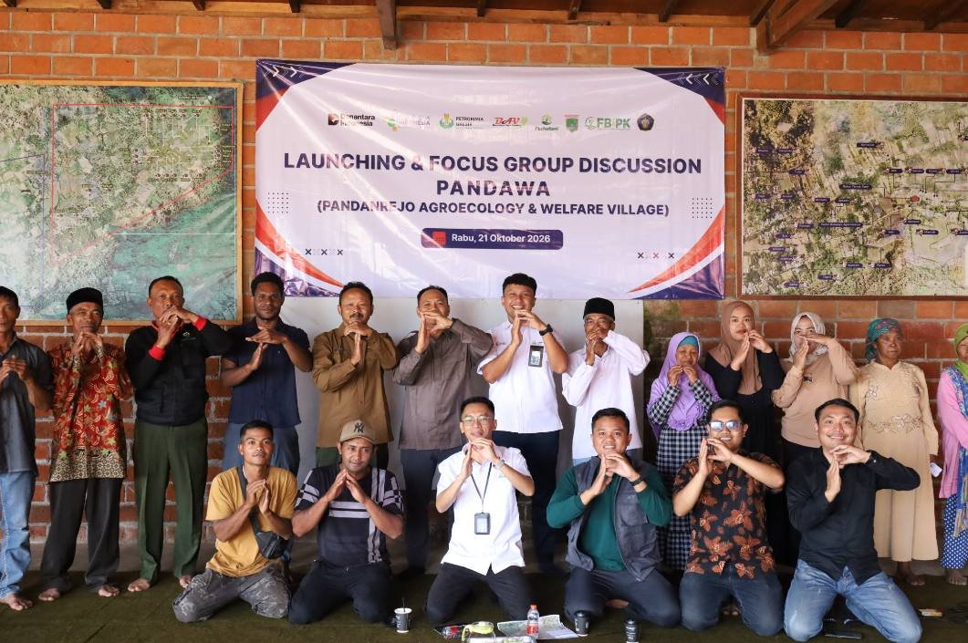 FBiPK UB dan Petrokimia Gresik Luncurkan PANDAWA, Perkuat Agroekologi Desa