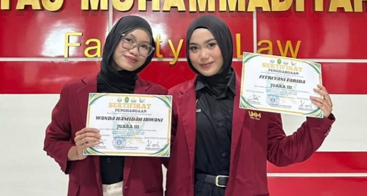 Padukan Hukum dan Nilai Al-Qur’an untuk Atasi Karhutla, Mahasiswa UMM Raih Juara III LKTI Nasional