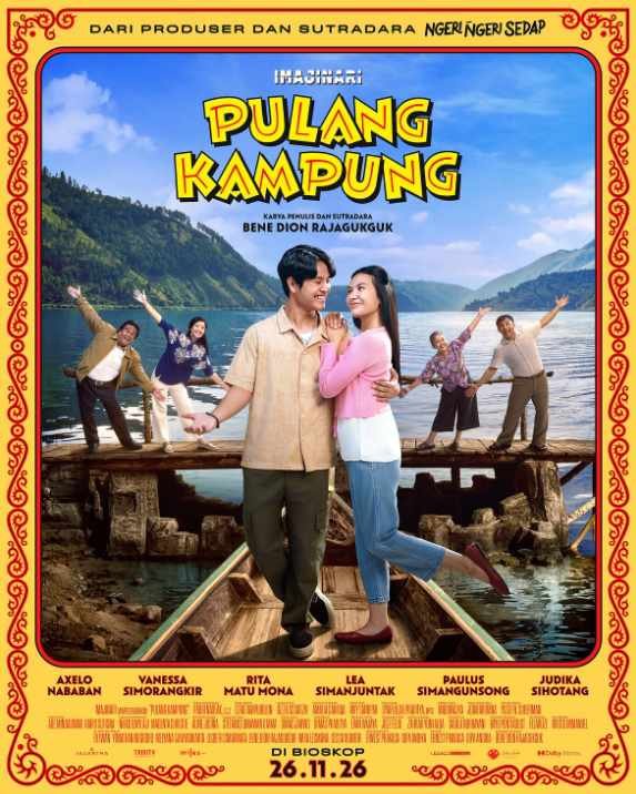 Poster Pulang Kampung Pulang Kampung, Film Musikal yang Menghidupkan Pesona Budaya Batak