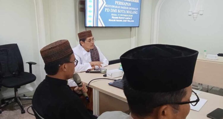 Jelang Musda IV, DMI Kota Malang Matangkan Persiapan dan Tekankan Transparansi