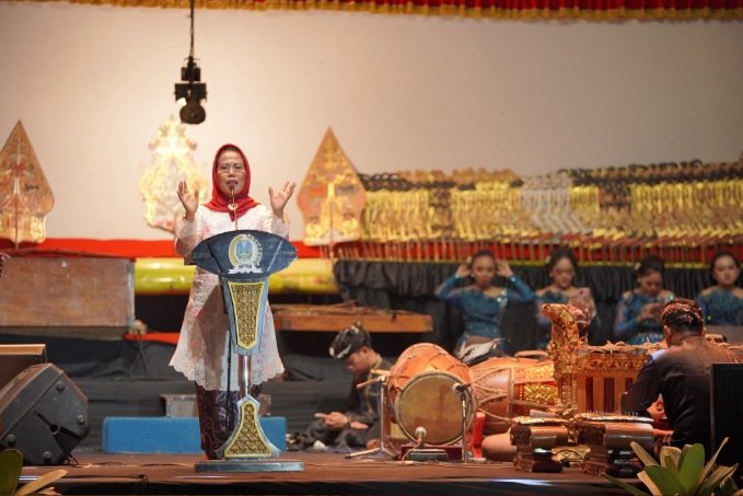 Sri Untari Apresiasi Gelaran Wayang Kulit Hari Jadi Jatim, UMKM Ikut Ketiban Rezeki