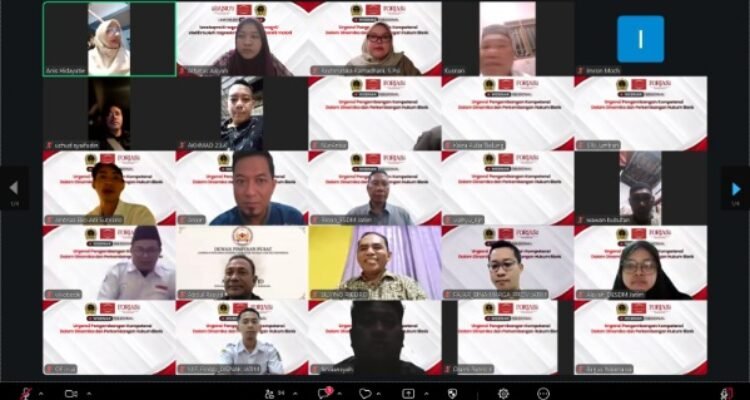 Diikuti dari Berbagai Instansi, Webinar LKHAI Kupas Dinamika Perkembangan Hukum Bisnis