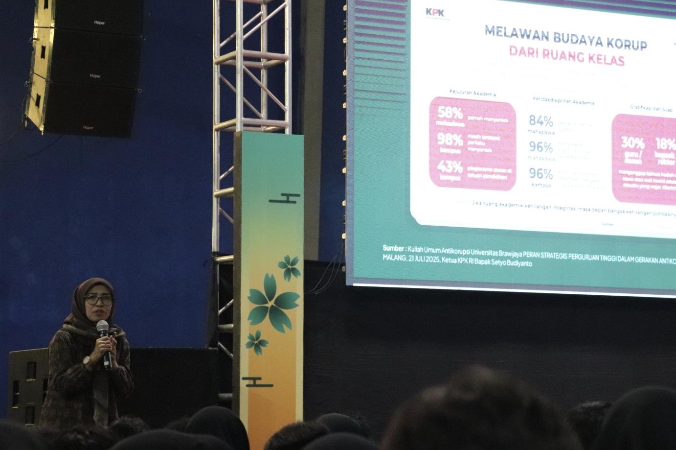 FBiPK Kenalkan Zona Integritas Kepada Mahasiswa Baru, Tanamkan Budaya Antikorupsi